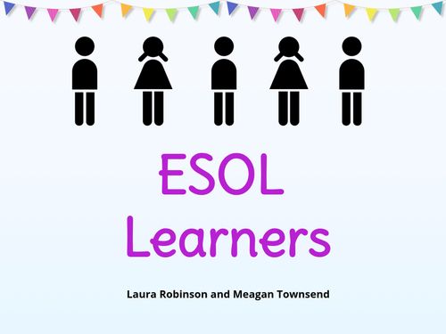 Book Creator | Five Types of ESOL Learners-L. Robinson & M. Townsend