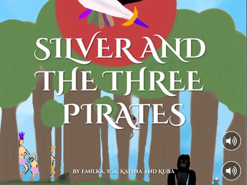 SILVER AND THE THREE PIRATES