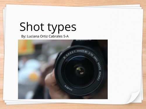 Book Creator | Shot Types