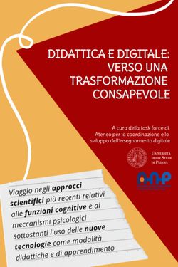 Didattica e Digitale: verso una trasformazione consapevole