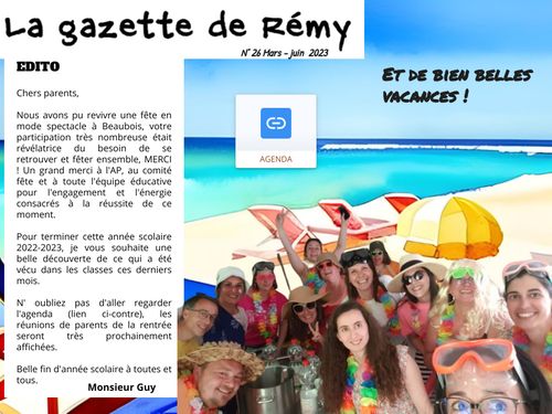 Gazette juin 2023