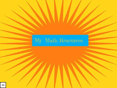 Book Creator | Math Reference