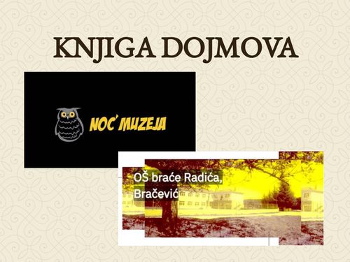 VIRTUALNA NO MUZEJA - KNJIGA DOJMOVA