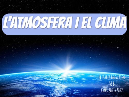Book Creator | L'ATMOSFERA I EL CLIMA