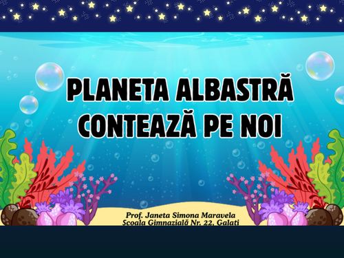 Planeta Albastră Contează pe Tine