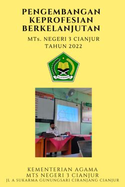 PENGEMBANGAN KEPROFESIAN BERKELANJUTAN