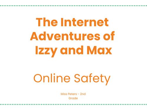Book Creator | The Internet Adventures of Izzy and Max