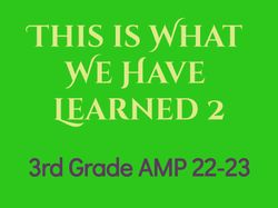 by 3rd Grade AMP 22-23