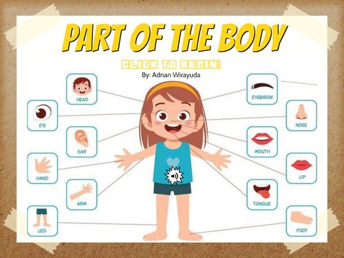 Book Creator | Part of the Body