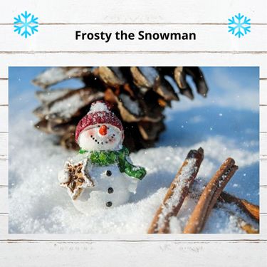 Book Creator | Frosty the Snowman