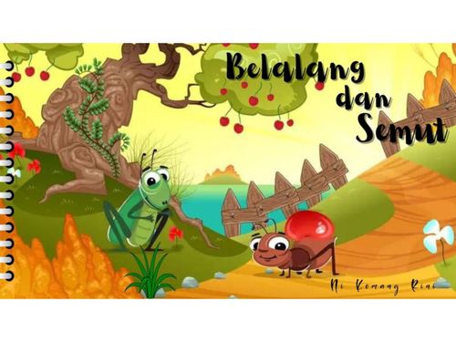 Book Creator | Kisah Dongeng Belalang dan Semut