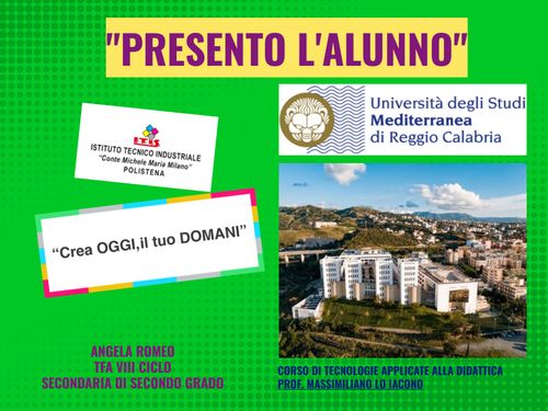 Book Creator | PRESENTAZIONE ALUNNO