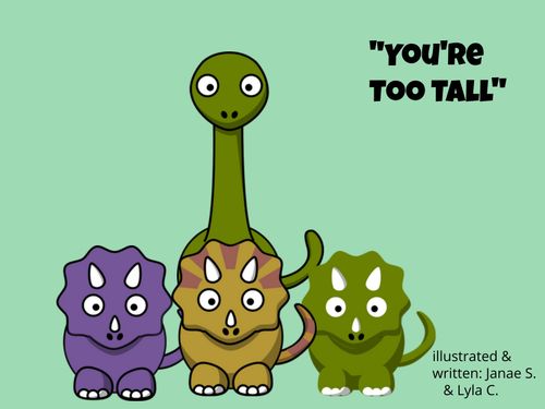 Book Creator | You're Too Tall