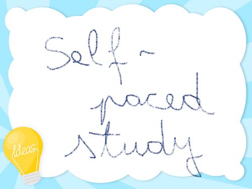 Self-paced study