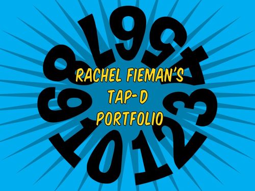 Book Creator | Rachel Fieman's Tap-D Portfolio