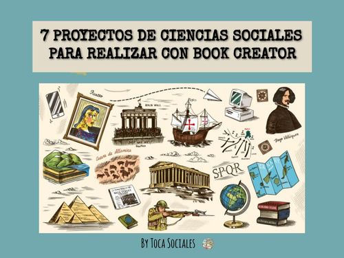 7 proyectos de CCSS para realizar con Book Creator