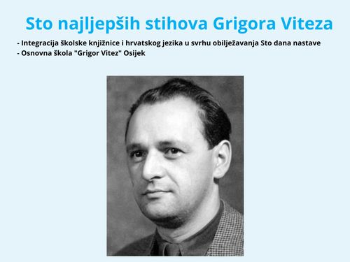 Sto najljepih stihova Grigora Viteza