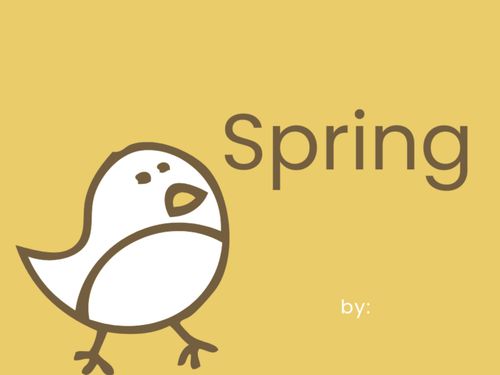 Book Creator | Spring