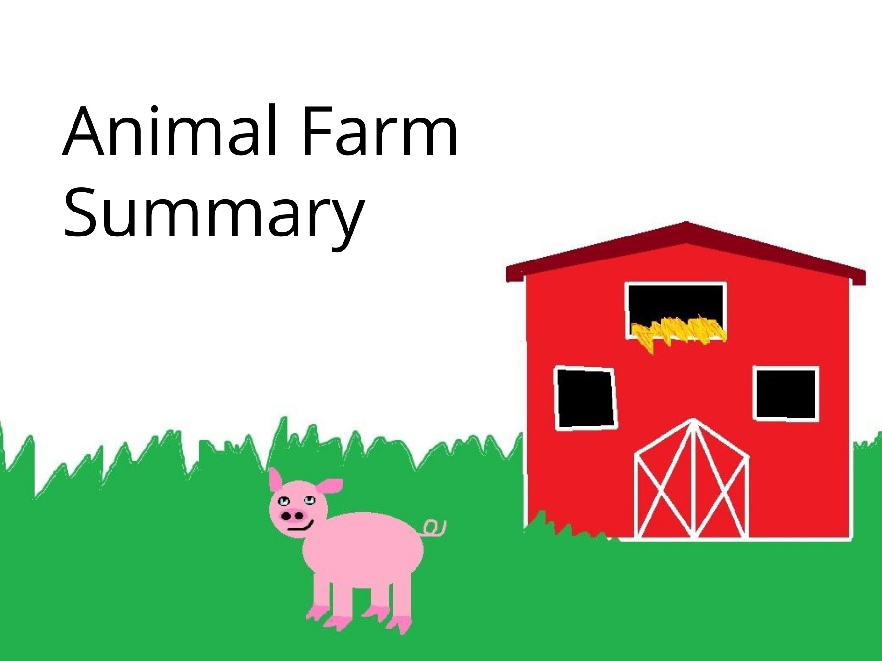 Book Creator - Animal Farm Summary