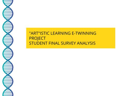 Book Creator | ARTISTIC LEARNING STUDENT FINAL SURVEY ANALYSIS