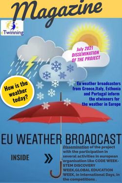 Magazine of the  eu weather curious detectives