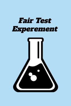 Book Creator | Fair test for science