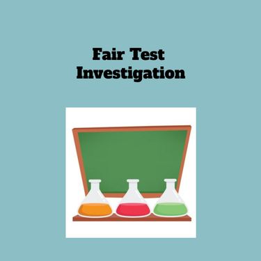 Book Creator | Fair Test Investigation