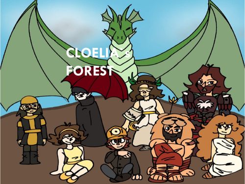 The MythEurology Heroes League save Cloelia's forest
