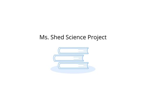 Book Creator | Ms. Shed Science Project