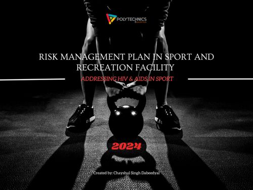 Book Creator | Risk Management in Sport and Recreation Facility