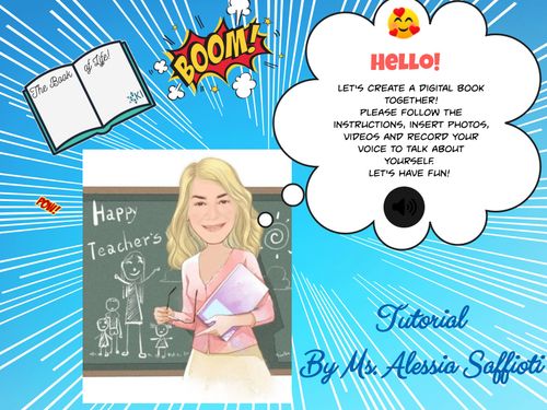 Book Creator | Tutorial - Introduce yourself