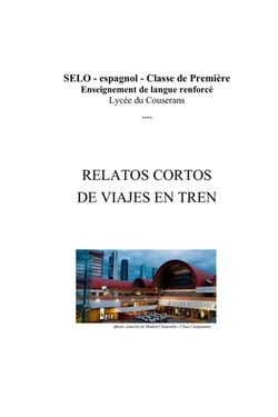 RELATOS CORTOS DE VIAJES EN TREN