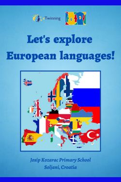Let's explore European languages!