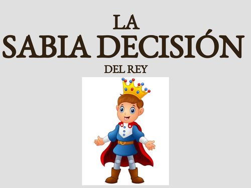 Book Creator | La decisiòn del Rey