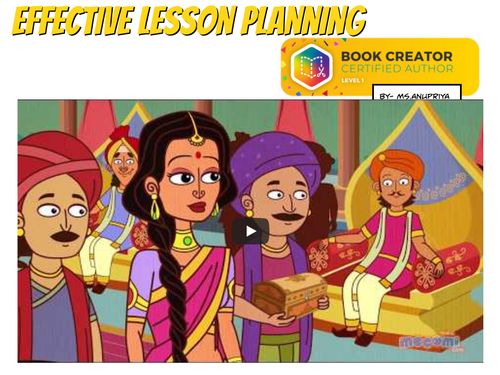 Book Creator | EFFECTIVE LESSON PLANNING