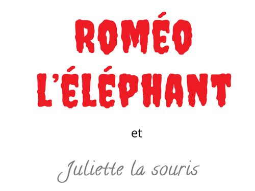 L’éléphant et la souris