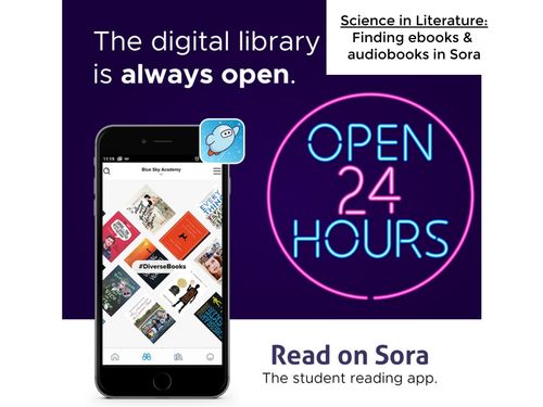 Finding ebooks & audiobooks using Sora
