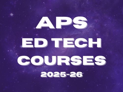 APS Ed Tech Asynchronous Courses