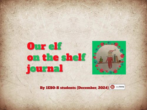 Our elf on the shelf journal