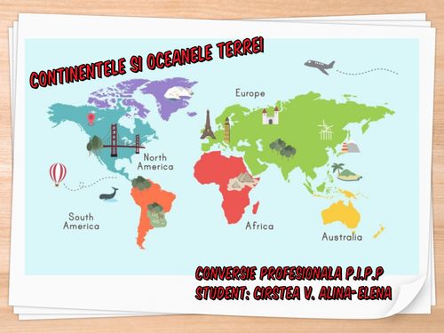 Book Creator | Continentele Terrei