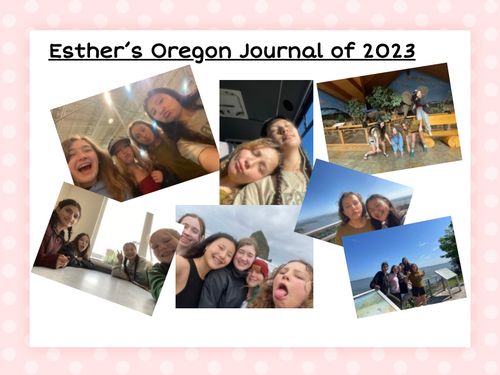 Esther’s Oregon Journal of 2023