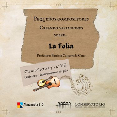 Pequeños compositores. Creando variaciones sobre la Folía.
