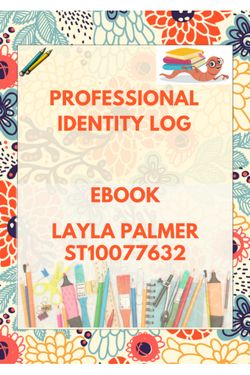 Book Creator | Professional Identity Log - eBook