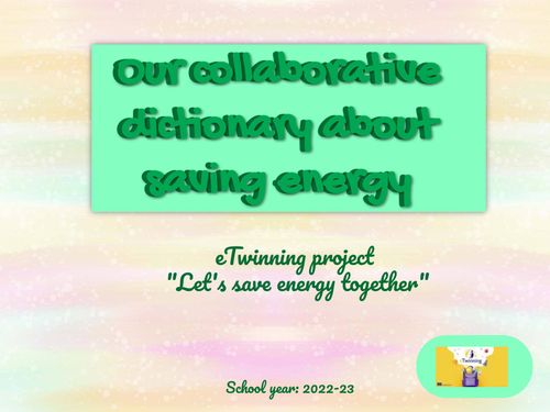 Our collaborative dictionary about saving energy