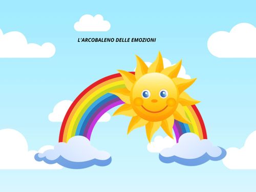 Book Creator  L' ARCOBALENO DELLE EMOZIONI