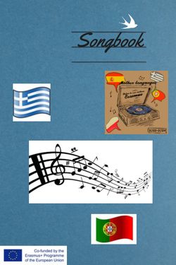 Songbook - Portugal+Greece