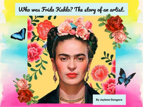 Book Creator | Frida Kahlo Informative Book