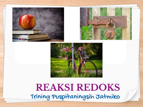 Book Creator | Reaksi Redoks
