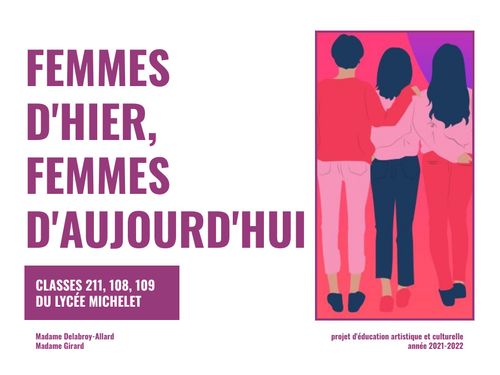 Femmes d'hier, femmes d'aujourd'hui