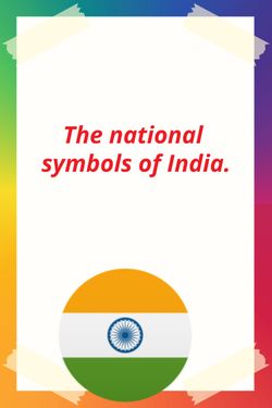 Book Creator | National Symbols of Indias